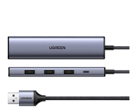 UGREEN CM473 Adapter Hub USB do 4x USB 3.0 1 x USB-C - 1267504 - zdjęcie 2